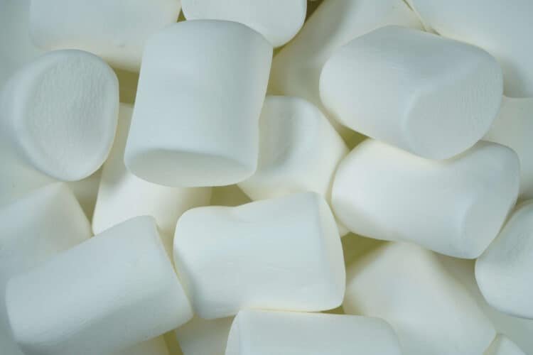 small dehydrated marshmallows