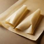 closeup image of parchment paper