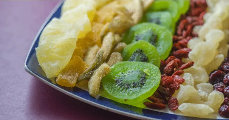 dried fruit on a plate
