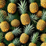pineapples ovelapped on each other
