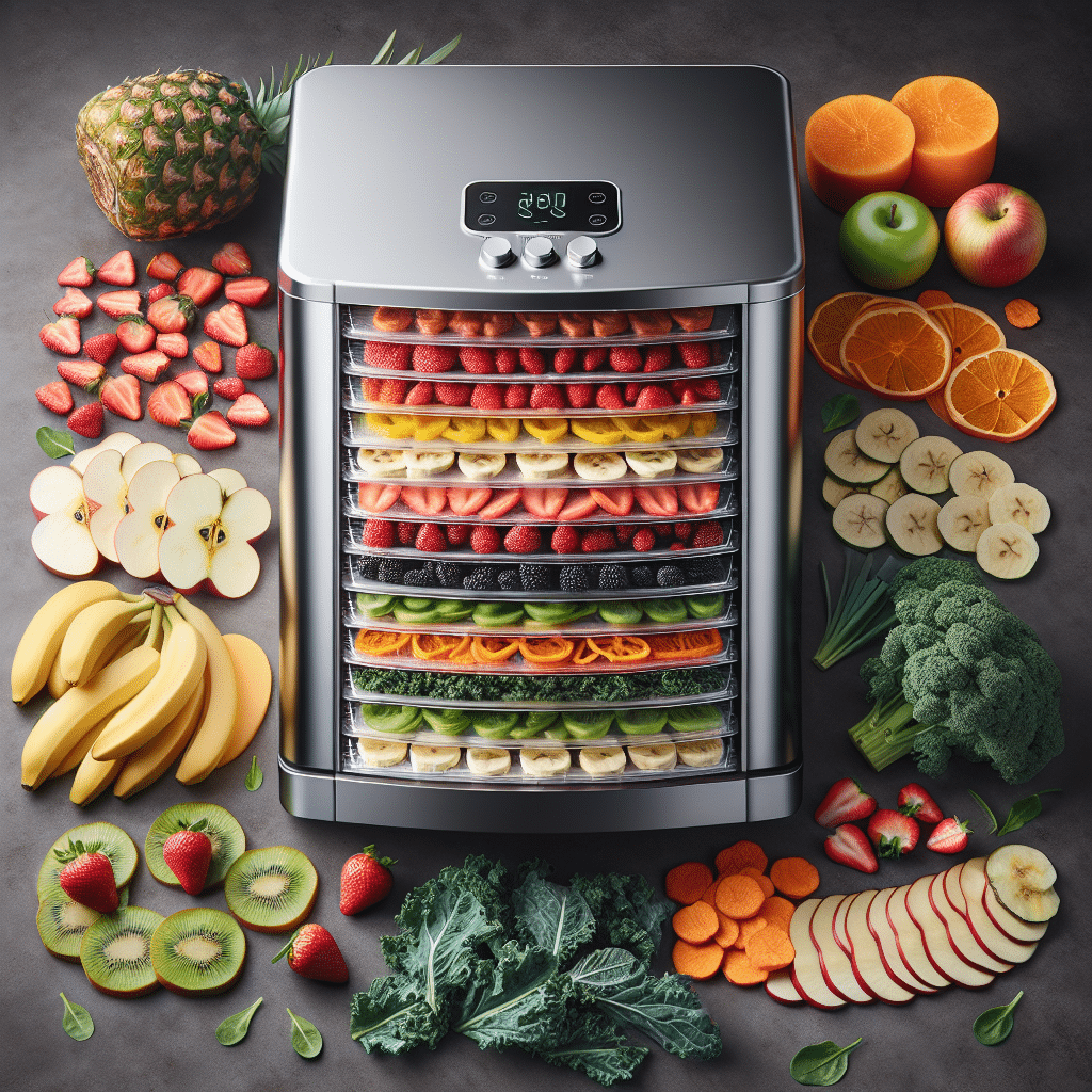 An image showcasing a variety of food , illustrating their different features for effective food preservation.