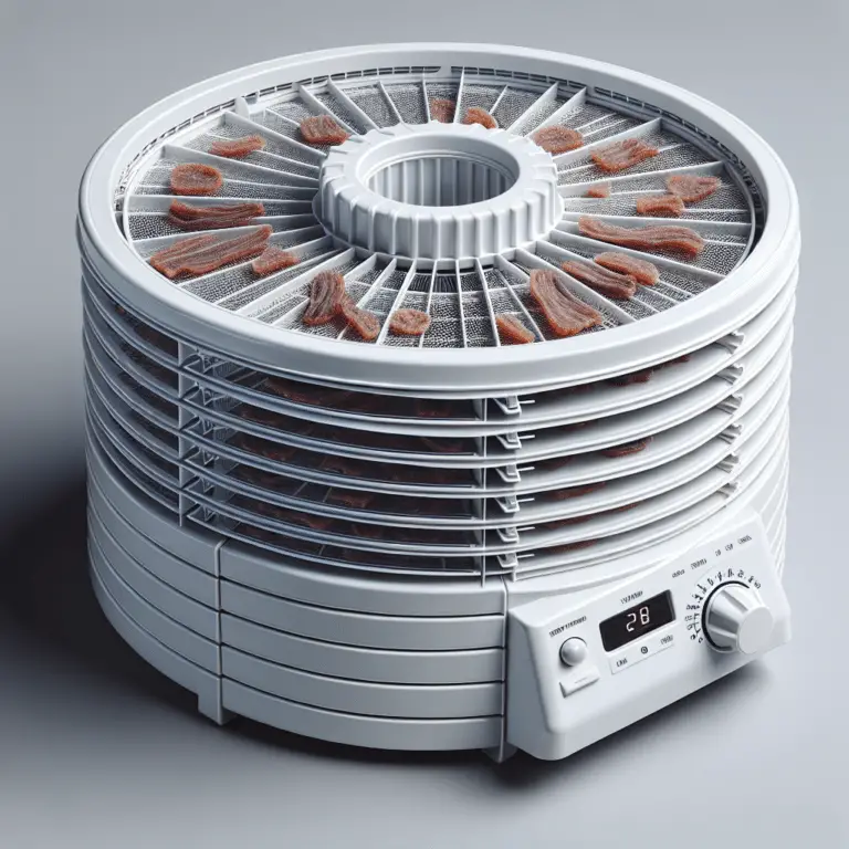 A user-friendly Nesco Jerky Xpress dehydrator, showcasing key features and step-by-step Nesco Jerky Xpress instructions for making homemade jerky.