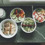 different prep foods in a bowl