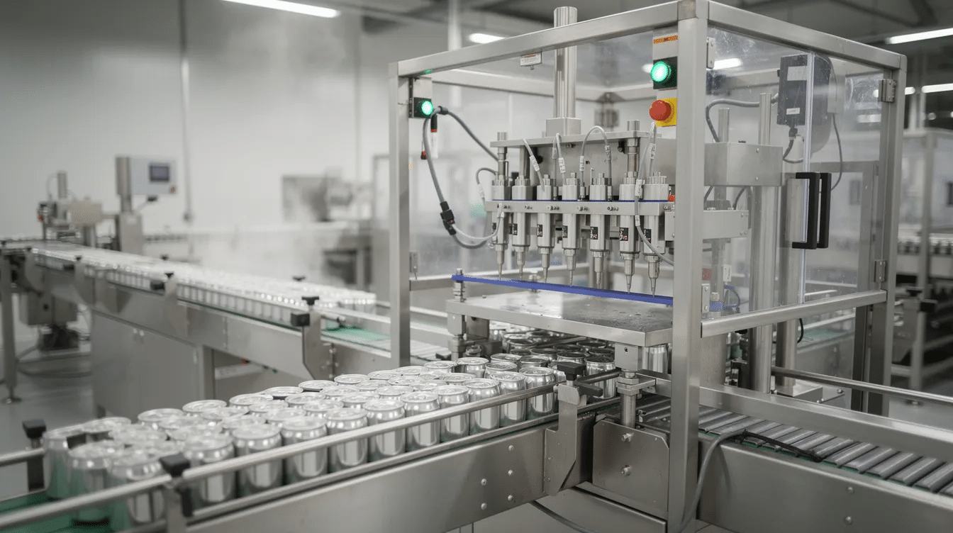 The image depicts a versatile canning machine designed for homebrewers, featuring a sleek and compact design that allows for efficient sealing of jars and bottles. This reliable unit is ideal for packaging beverages like beer and cider, ensuring quality and durability for storage and shipping.